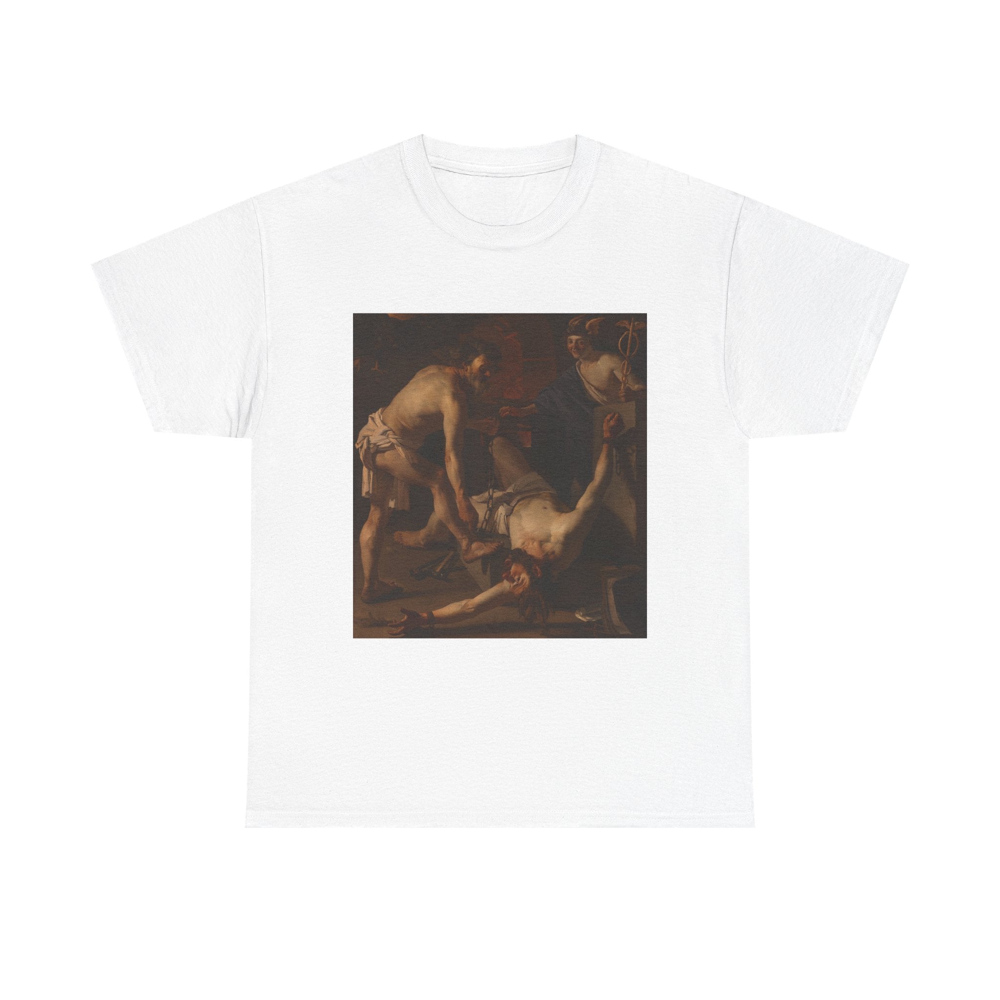 Art Tee – Prometheus Being Chained by Vulcan