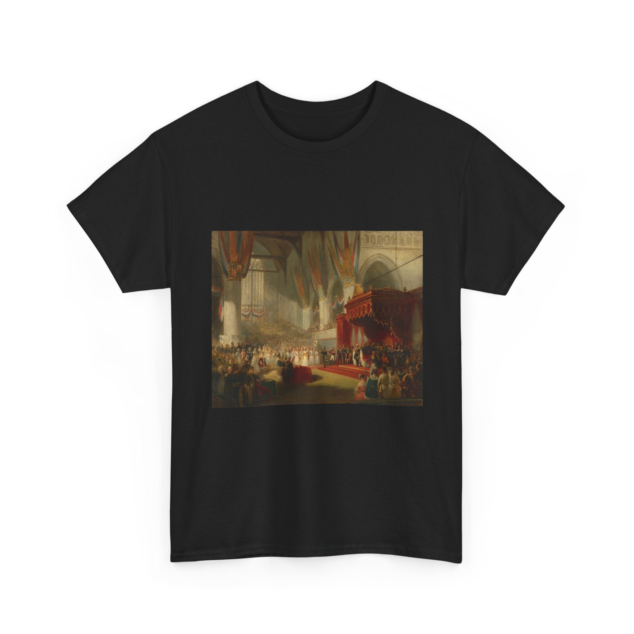 Art Tee – The Inauguration of King William II in the Nieuwe Kerk in Amsterdam on 28 November 1840