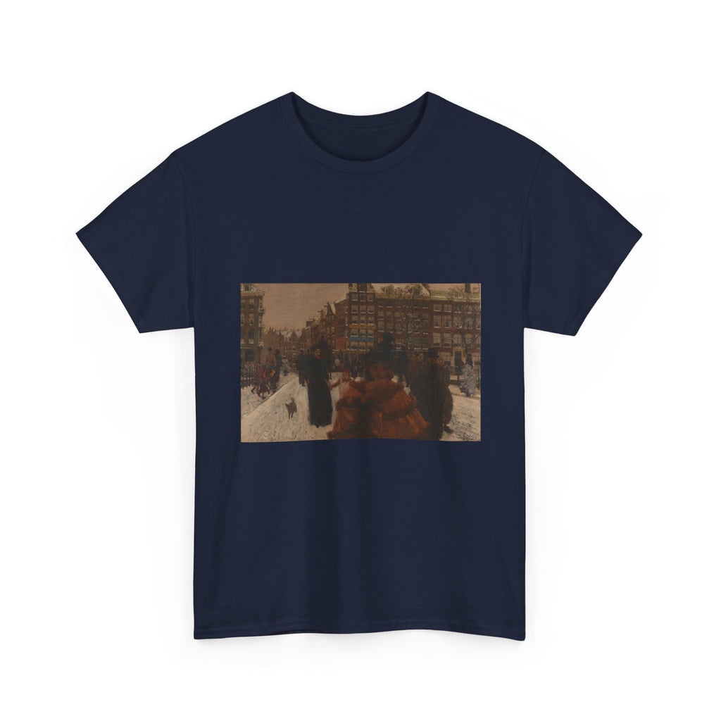 Art Tee – The Singel Bridge at the Paleisstraat in Amsterdam