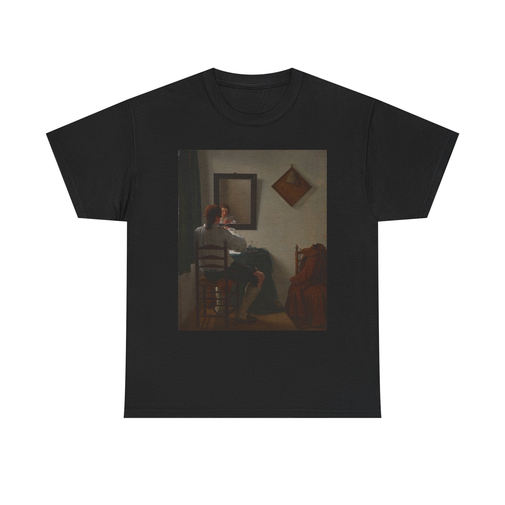 Art Tee – A Writer Trimming his Pen