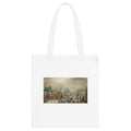 Art Tote Bag – Winter Landscape with Ice Skaters