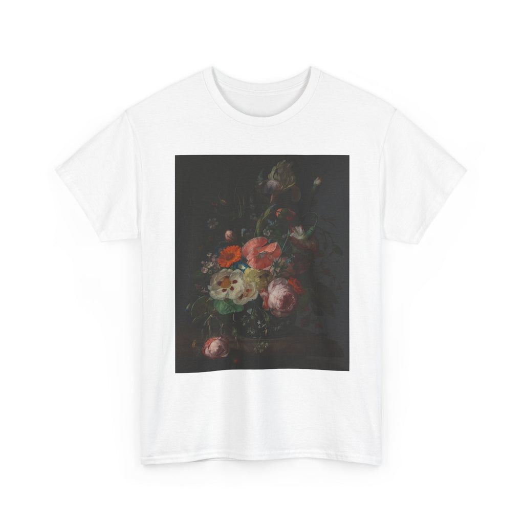 Art Tee – Still Life with Flowers on a Marble Tabletop