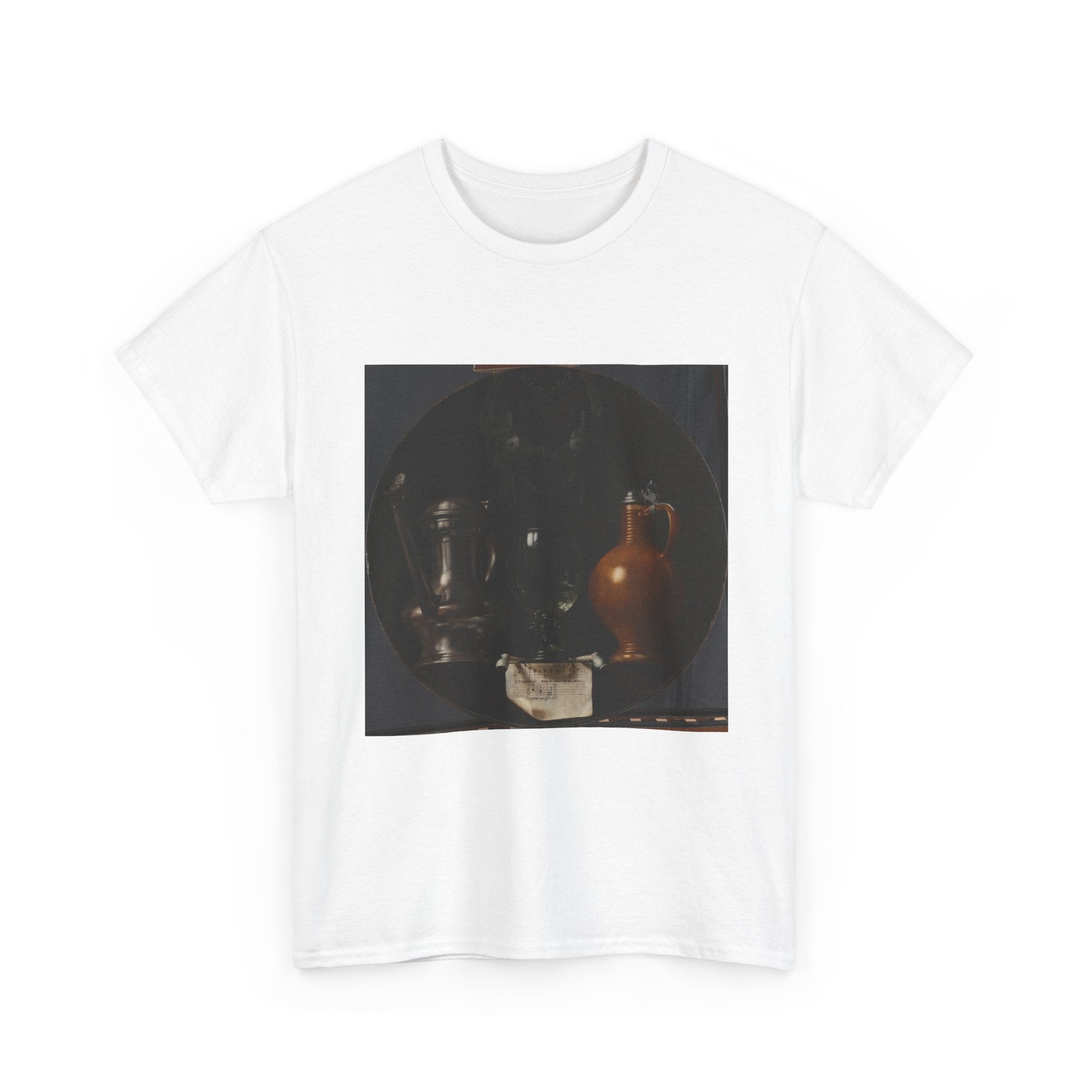 Art Tee – Emblematic Still Life with Flagon, Glass, Jug and Bridle