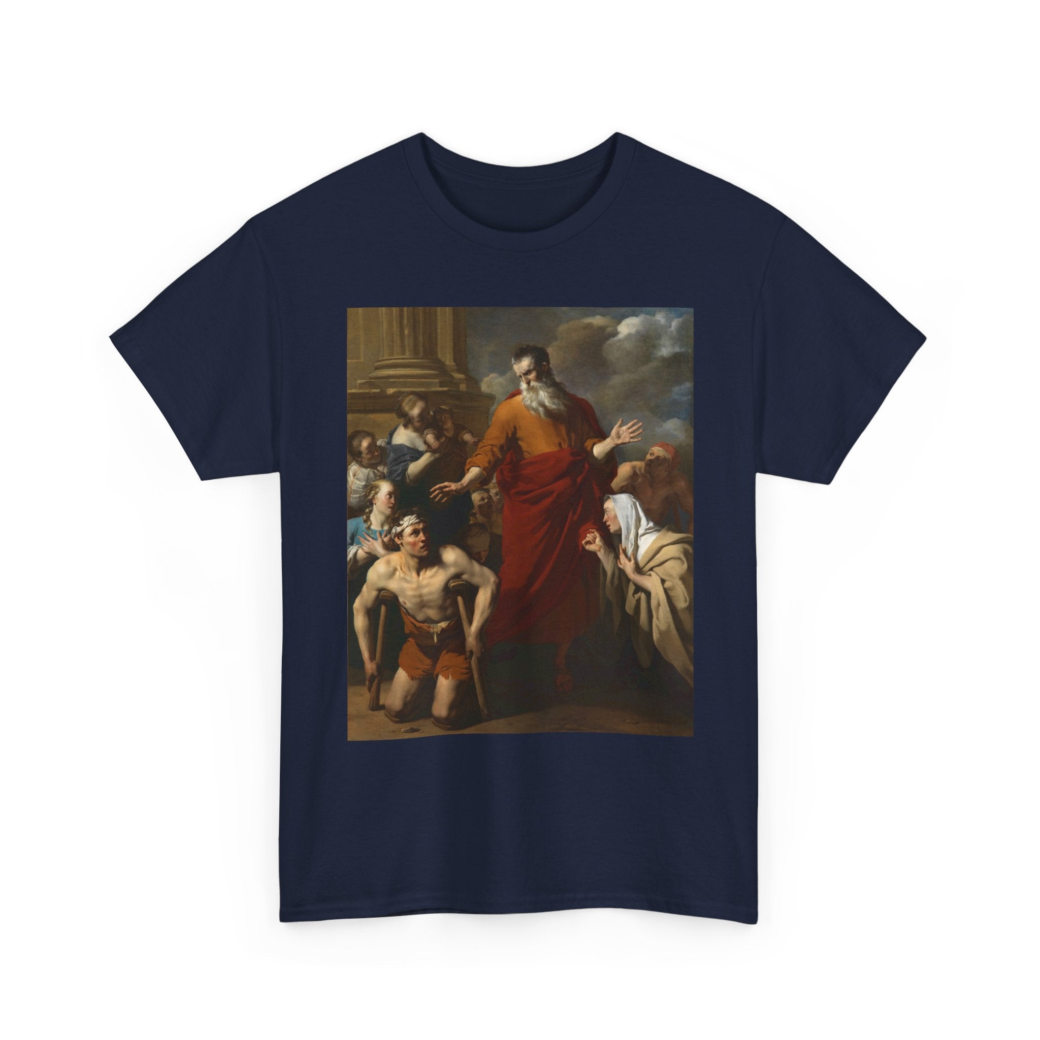 Art Tee – Paul healing a man who could not walk