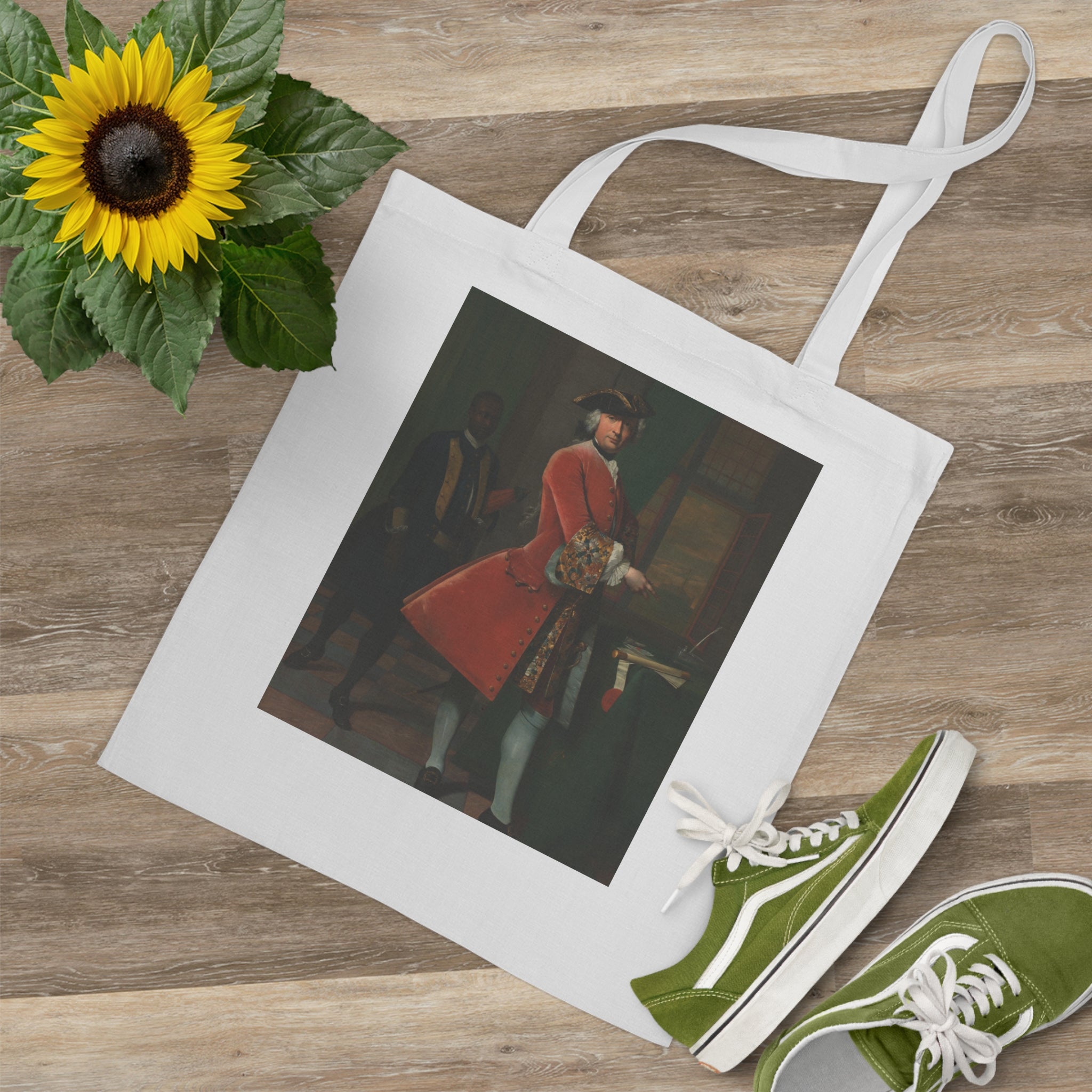 Art Tote Bag – Portrait of Jan Pranger and an Enslaved Servant