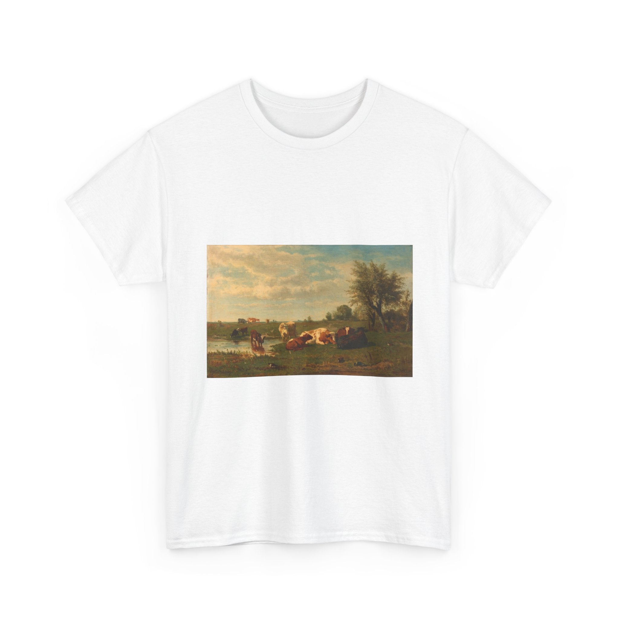 Art Tee – Cows in the Meadow