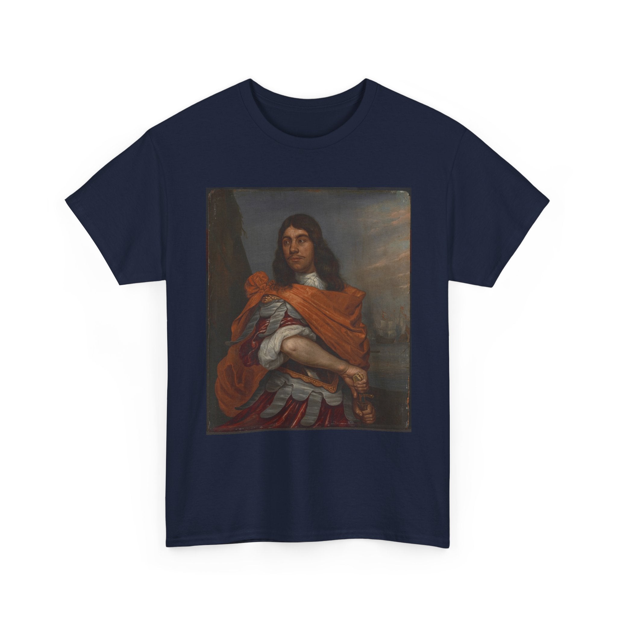 Art Tee – Portrait of Lieutenant-Admiral Cornelis Tromp in Roman Costume