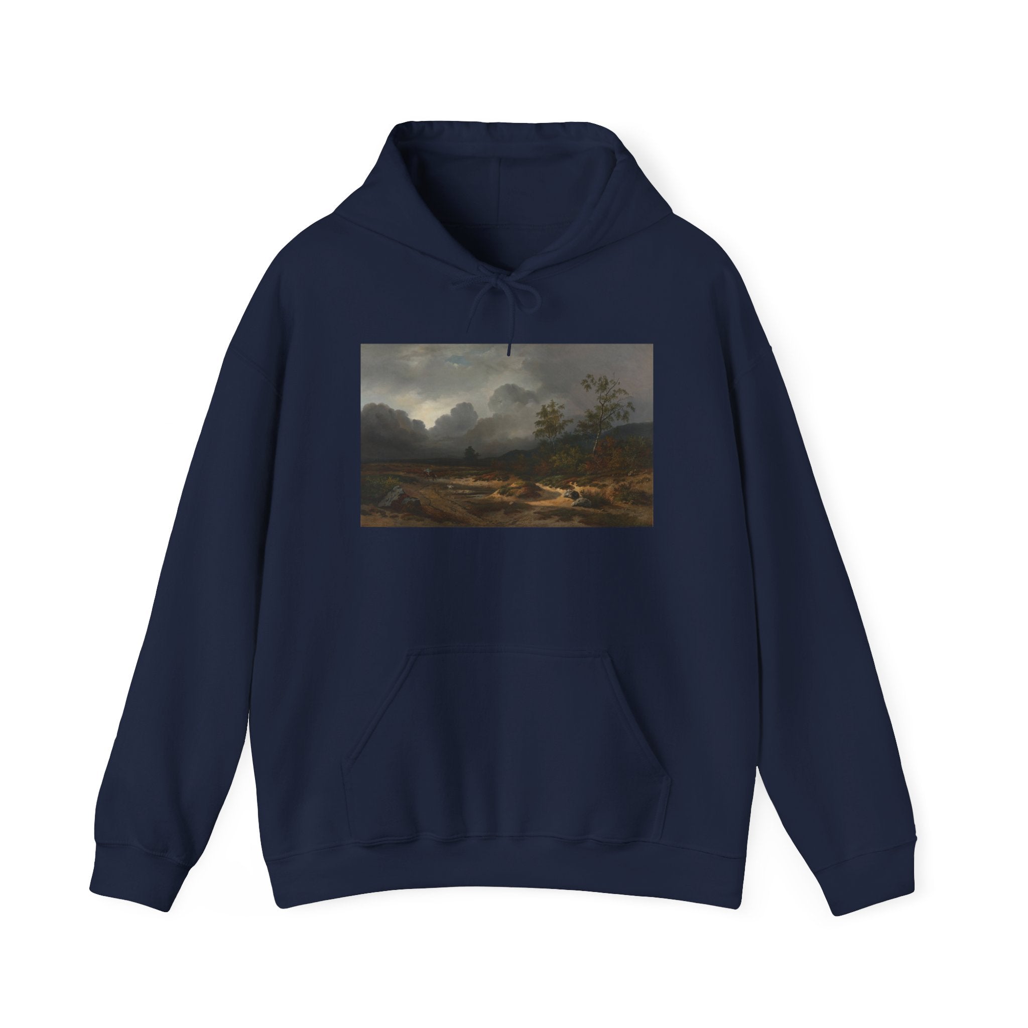 Art Hoodie – Landscape with a Thunderstorm Brewing