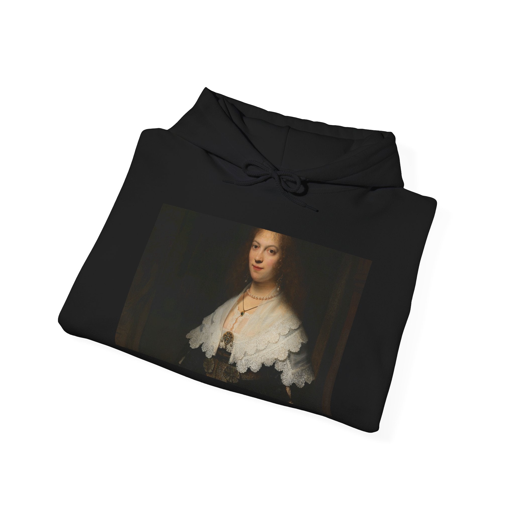 Art Hoodie – Portrait of a Woman, Probably Maria Trip (1619-1683)