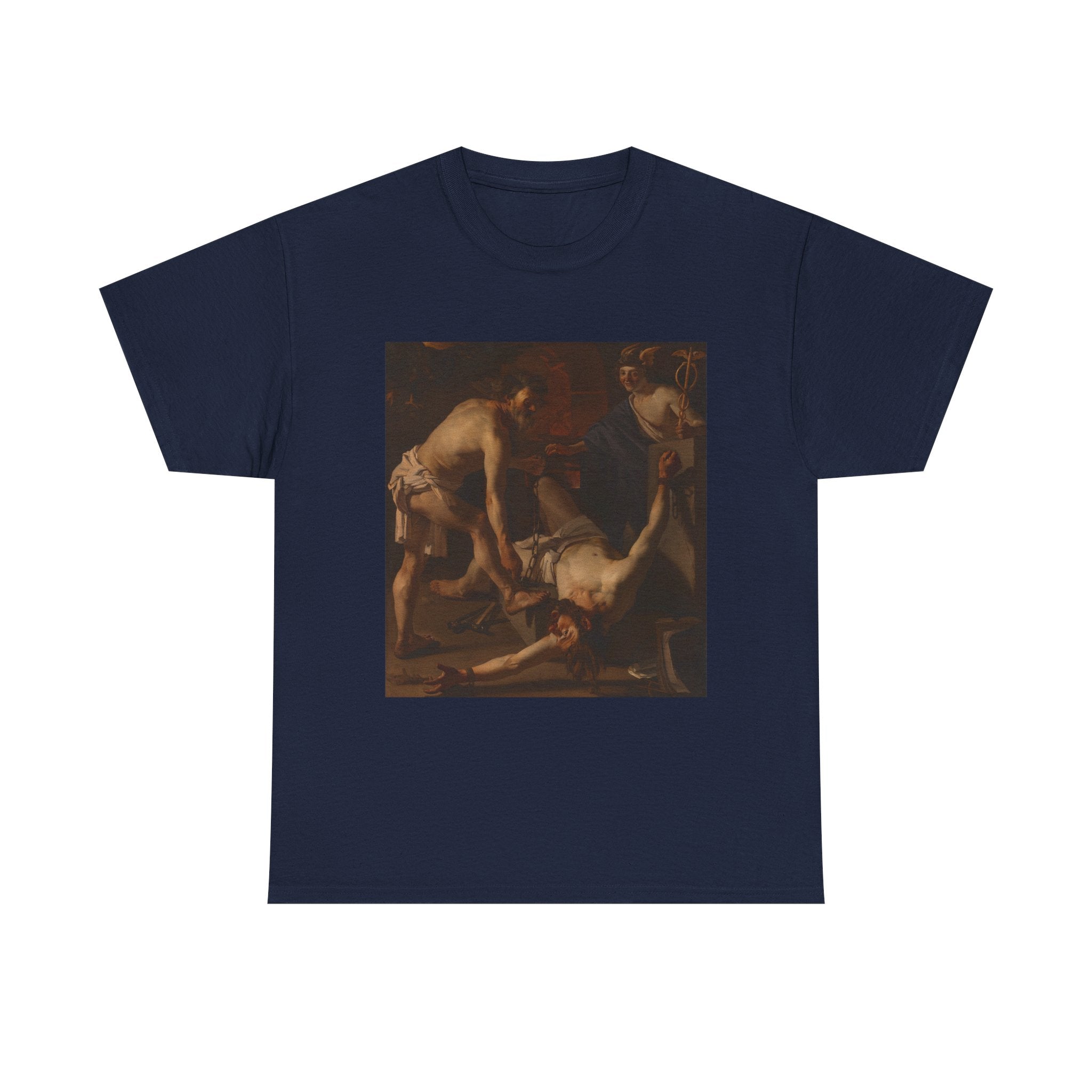 Art Tee – Prometheus Being Chained by Vulcan