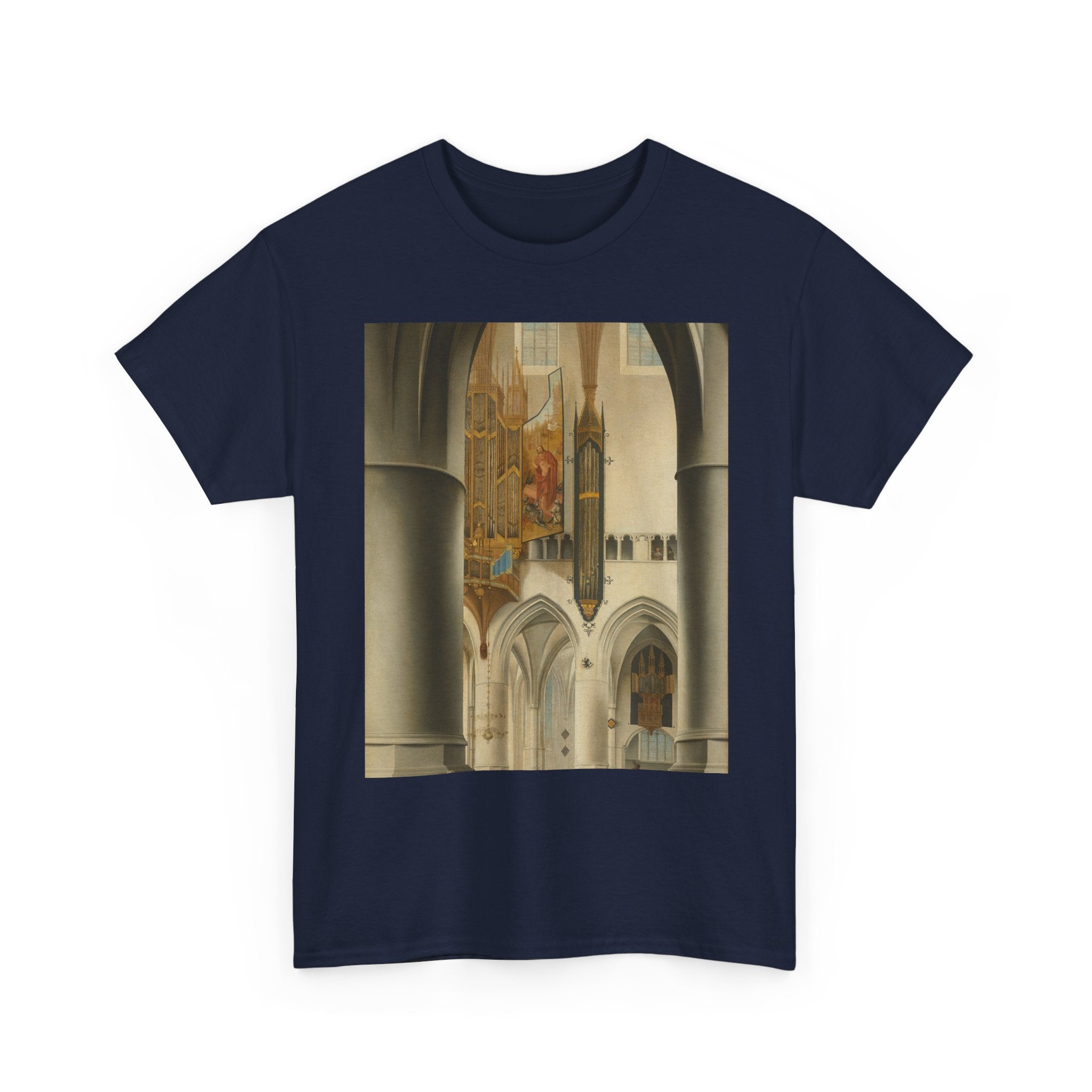 Art Tee – Interior of the Church of St Bavo in Haarlem