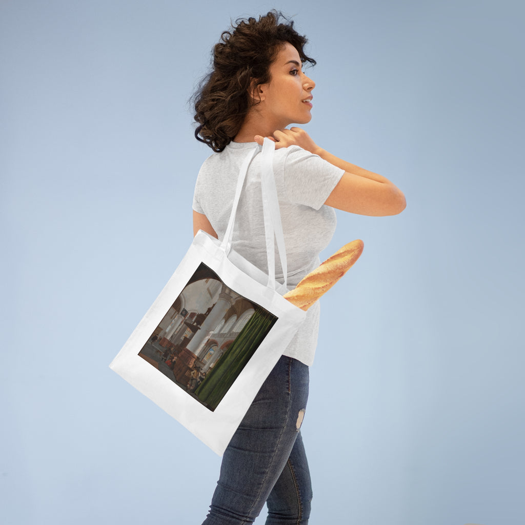Art Tote Bag – Interior of the Oude Kerk in Delft