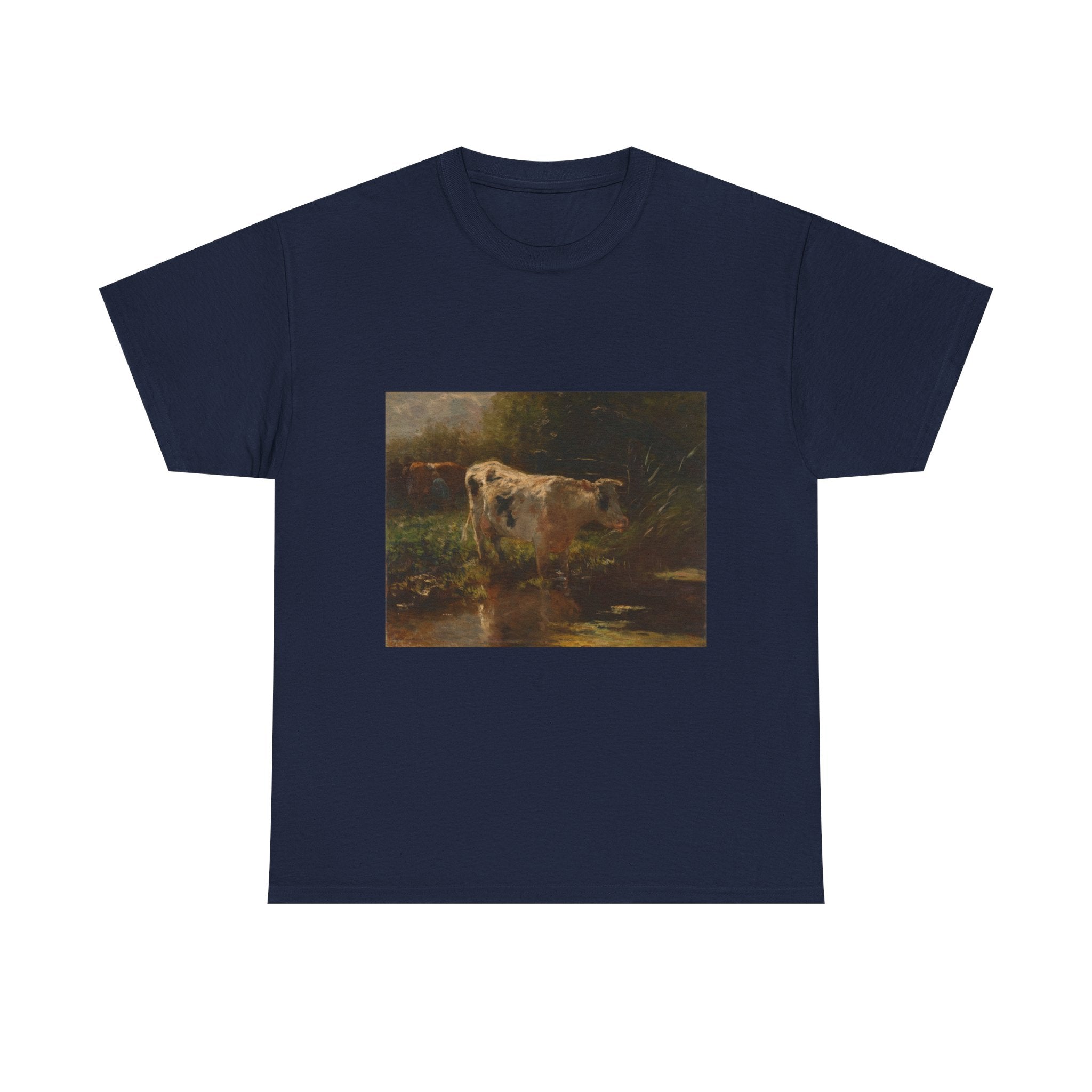 Art Tee – Cow beside a Ditch