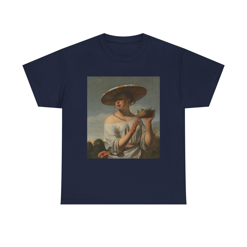 Art Tee – Woman in a Large Hat
