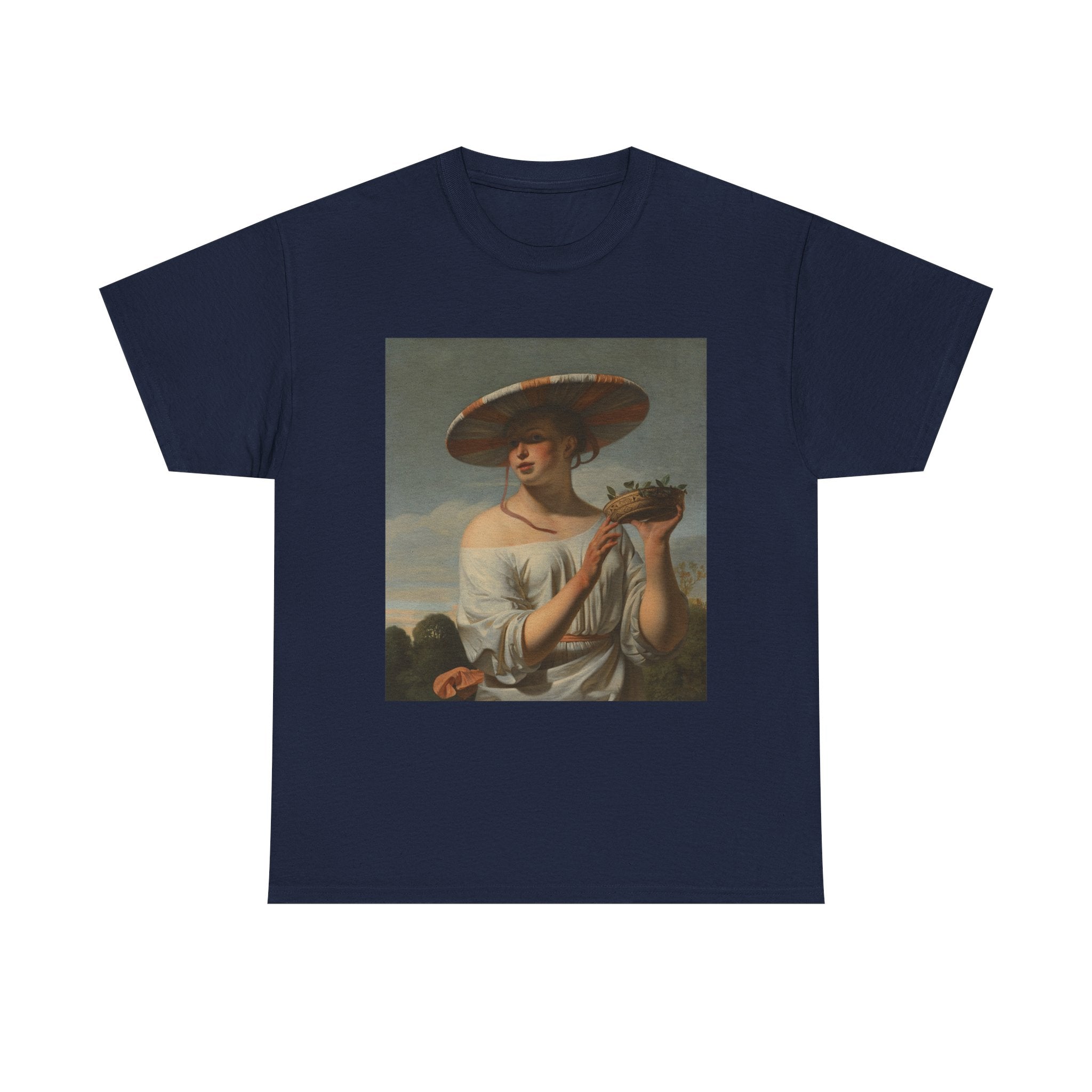 Art Tee – Woman in a Large Hat