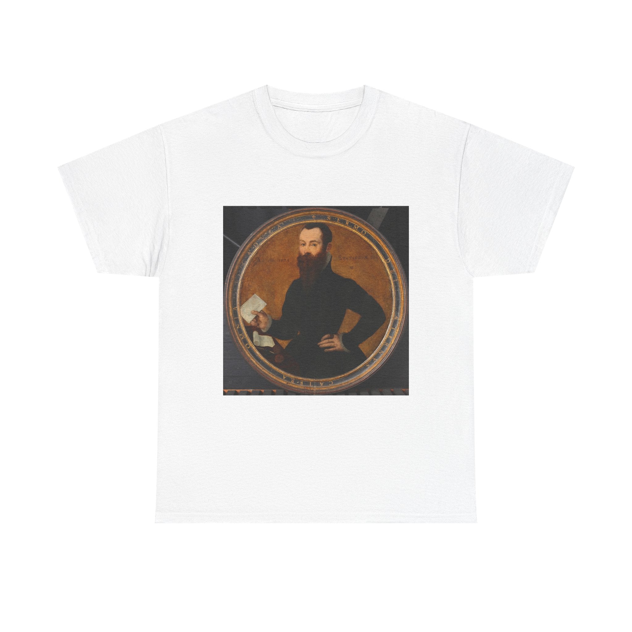 Art Tee – Portrait of Adam Wachendorff, with a Putto Blowing Bubbles