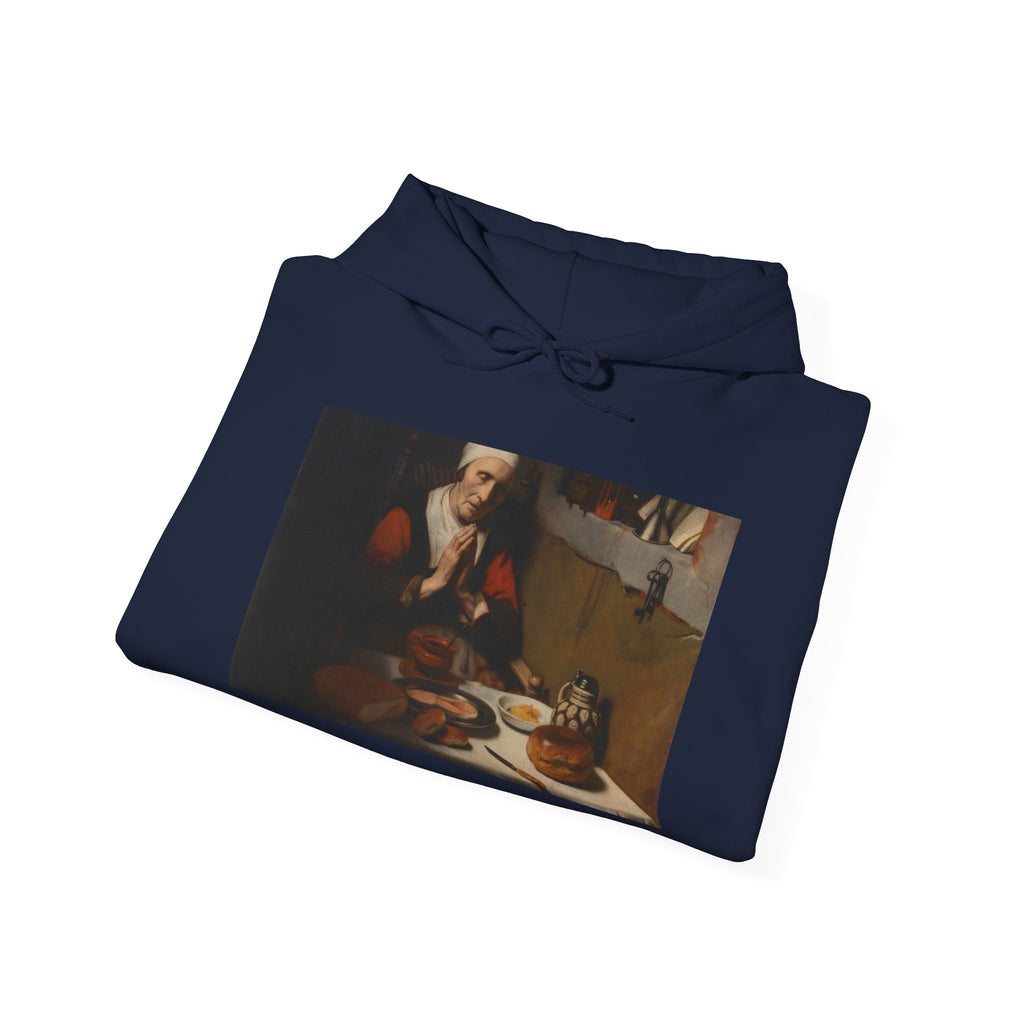 Art Hoodie – Old Woman Saying Grace, Known as ‘The Prayer without End’