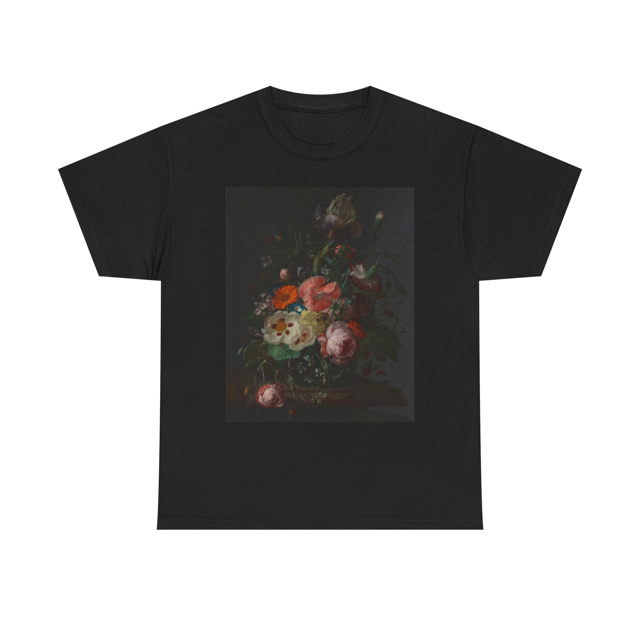 Art Tee – Still Life with Flowers on a Marble Tabletop