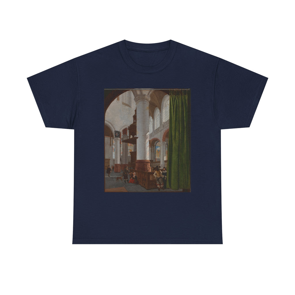 Art Tee – Interior of the Oude Kerk in Delft