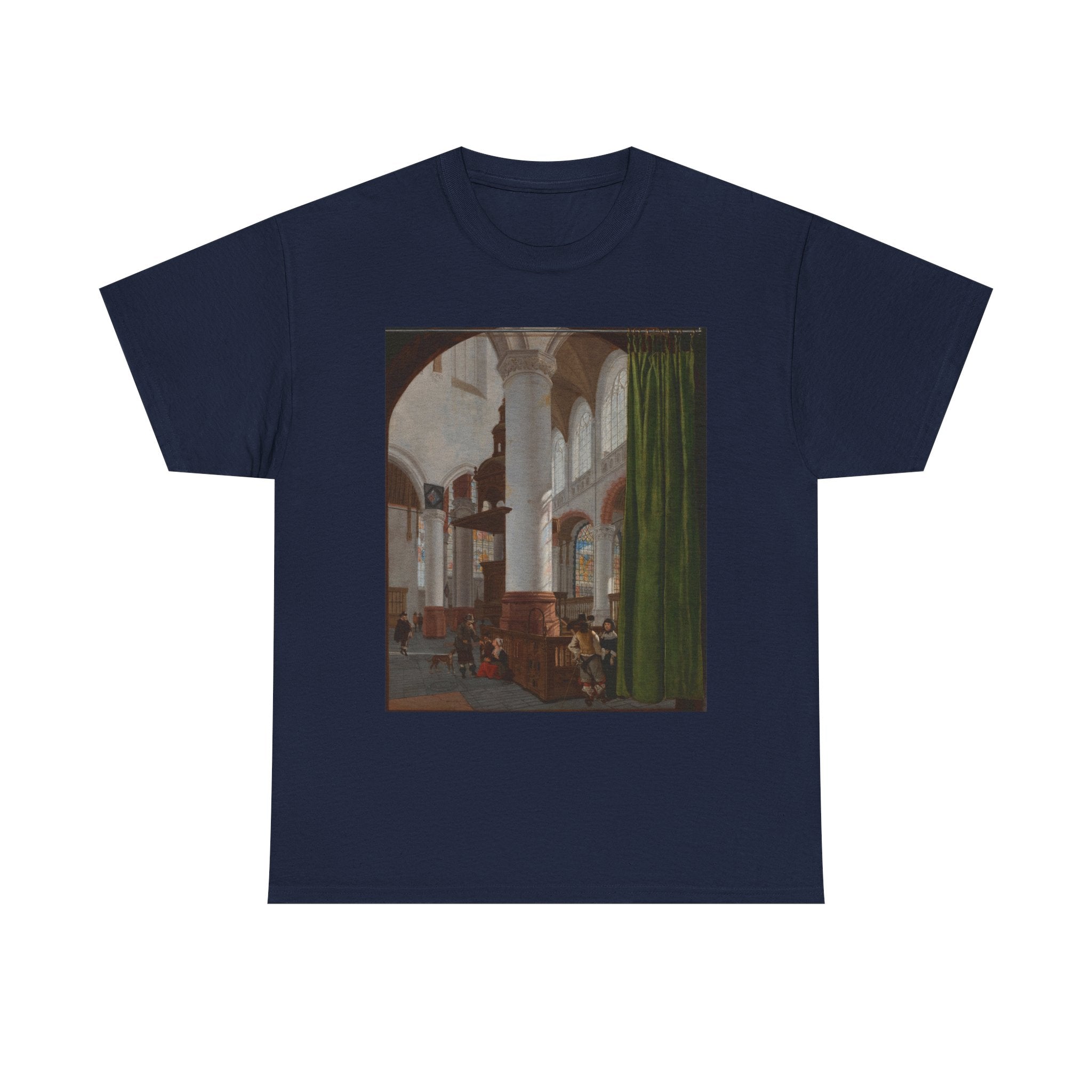 Art Tee – Interior of the Oude Kerk in Delft