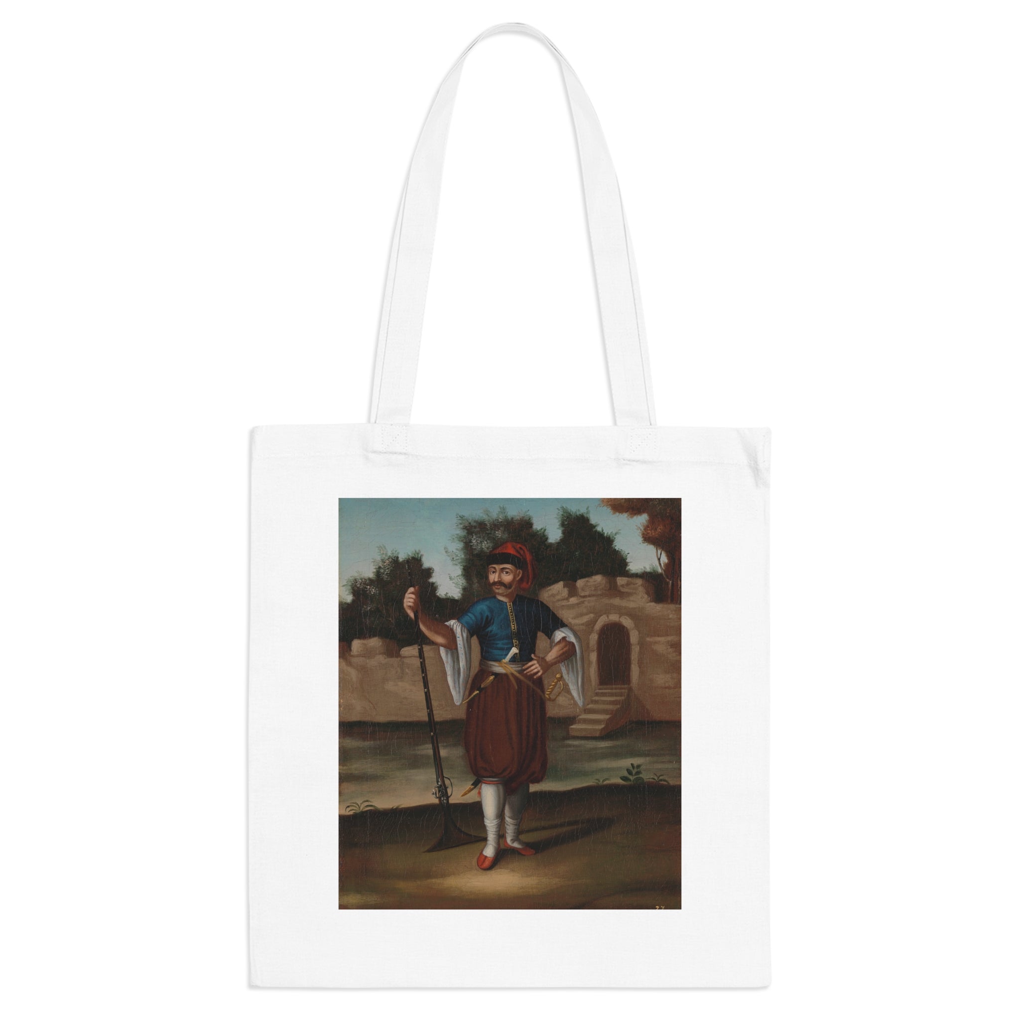 Art Tote Bag – Albanian Soldier