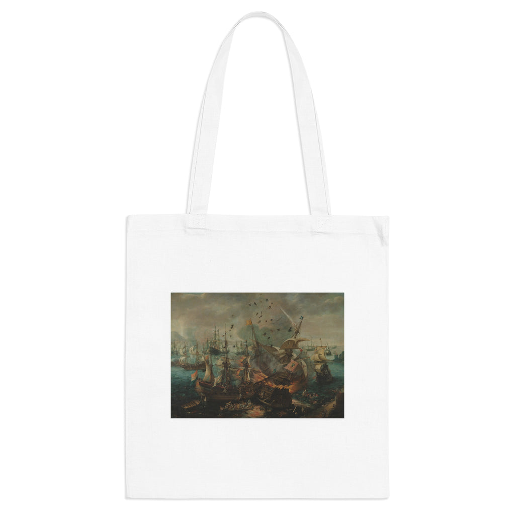 Art Tote Bag – Battle of Gibraltar in 1607