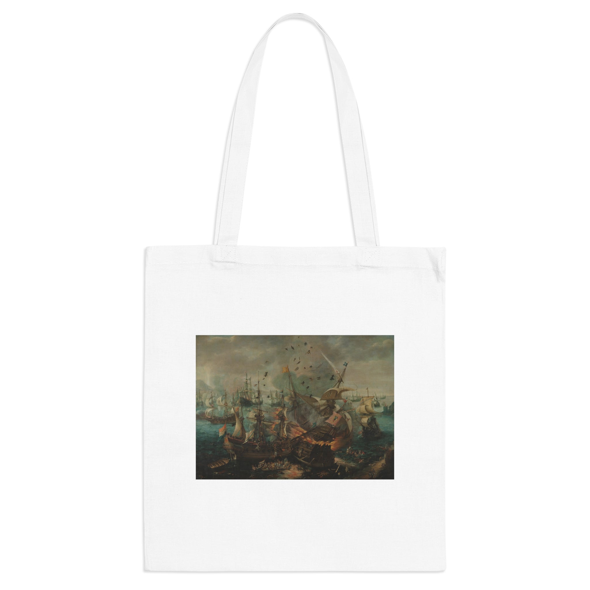 Art Tote Bag – Battle of Gibraltar in 1607