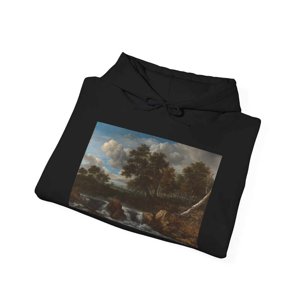 Art Hoodie – Landscape with Waterfall
