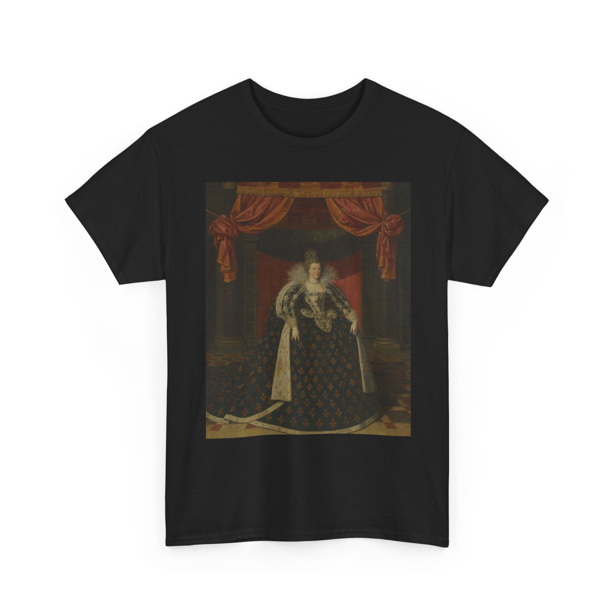 Art Tee – Portrait of Marie de Médicis (1575-1642), Queen of France, in Robes of State