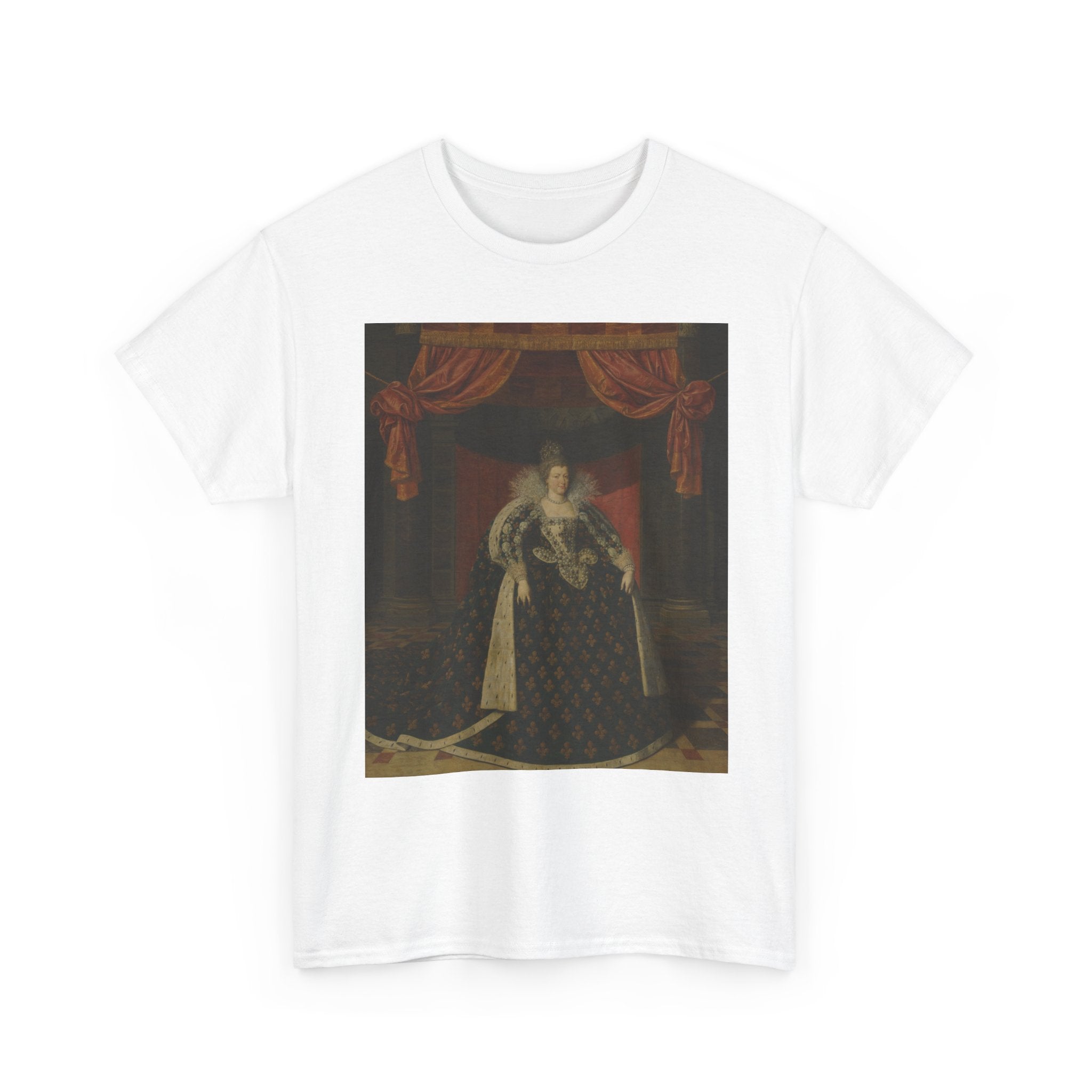 Art Tee – Portrait of Marie de Médicis (1575-1642), Queen of France, in Robes of State