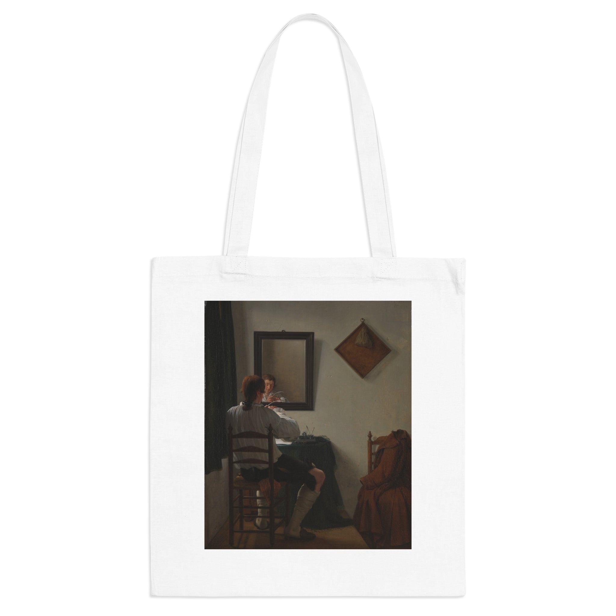 Art Tote Bag – A Writer Trimming his Pen