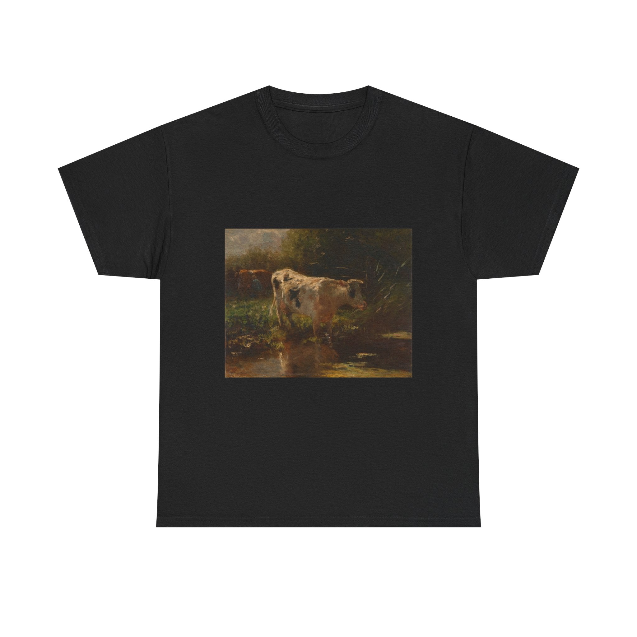 Art Tee – Cow beside a Ditch