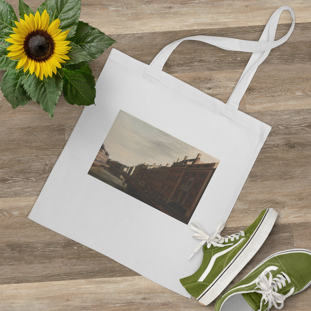 Art Tote Bag – The ‘Golden Bend’ in the Herengracht, Amsterdam, Seen from the West