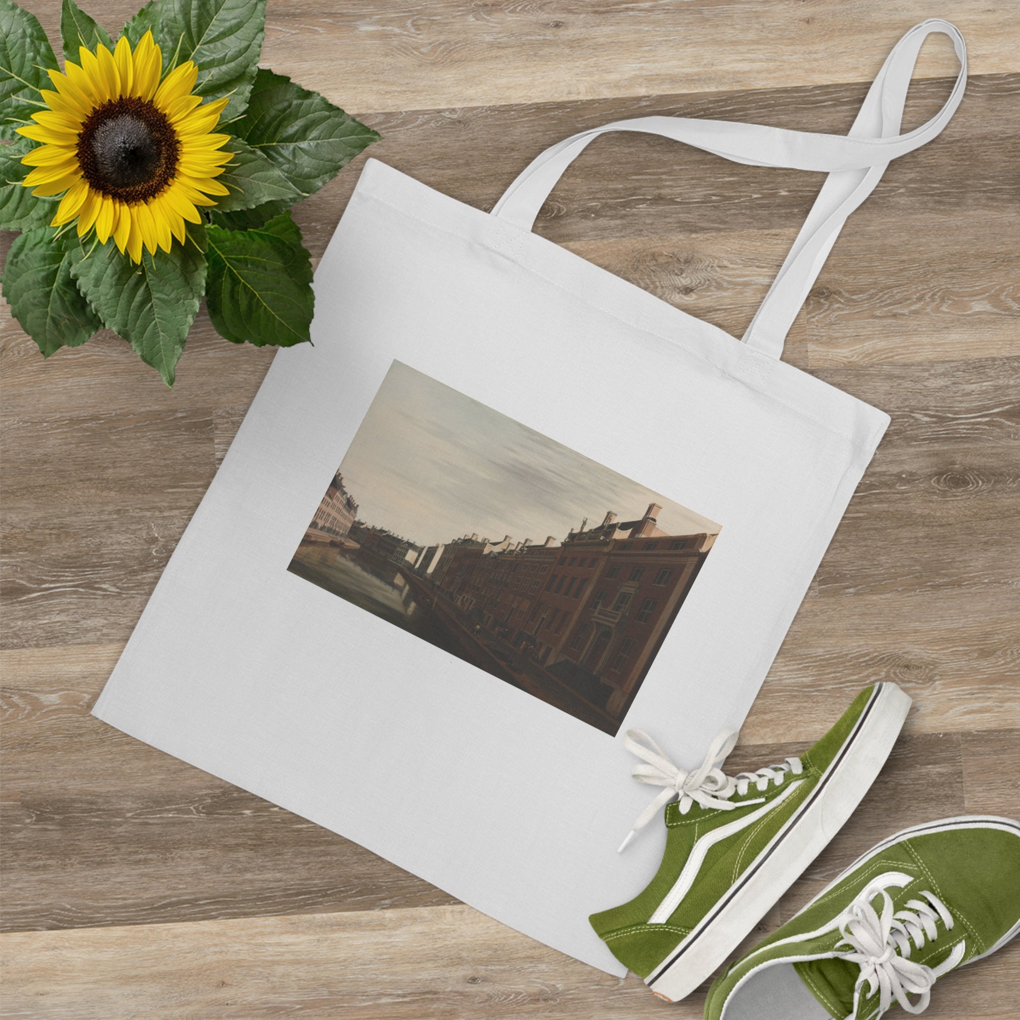 Art Tote Bag – The ‘Golden Bend’ in the Herengracht, Amsterdam, Seen from the West