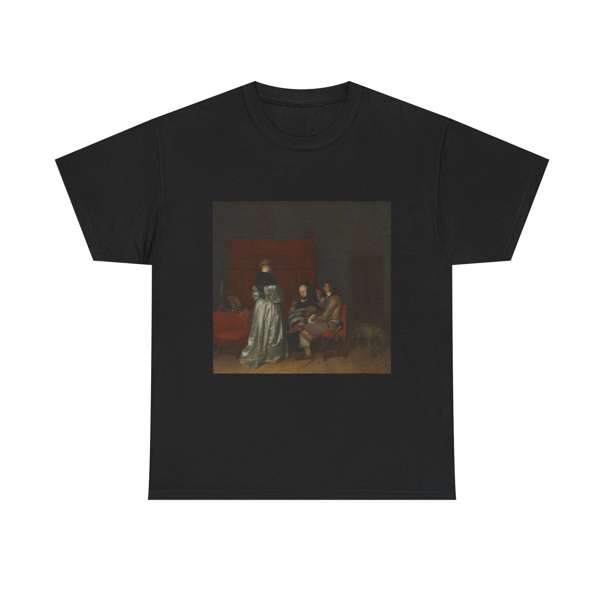 Art Tee – Gallant Conversation, Known as ‘The Paternal Admonition’