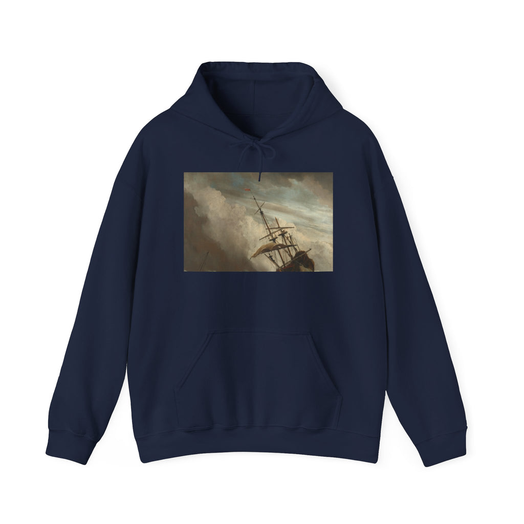 Art Hoodie – A Ship on the High Seas Caught by a Squall, Known as ‘The Gust’