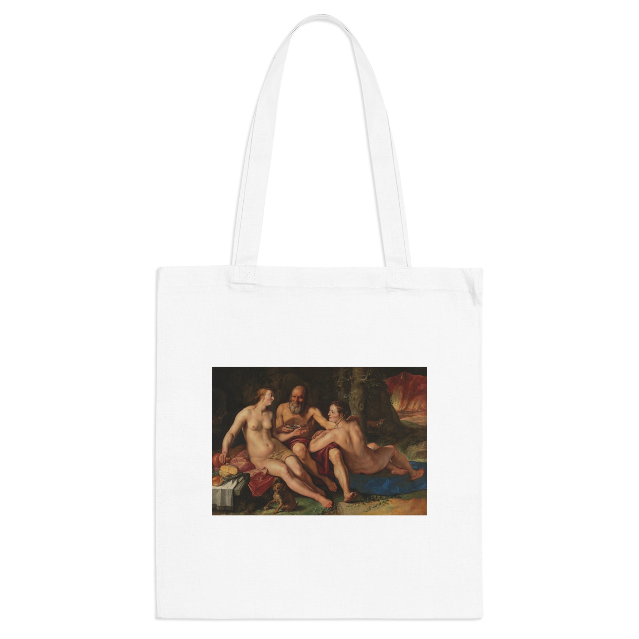 Art Tote Bag – Lot and his Daughters