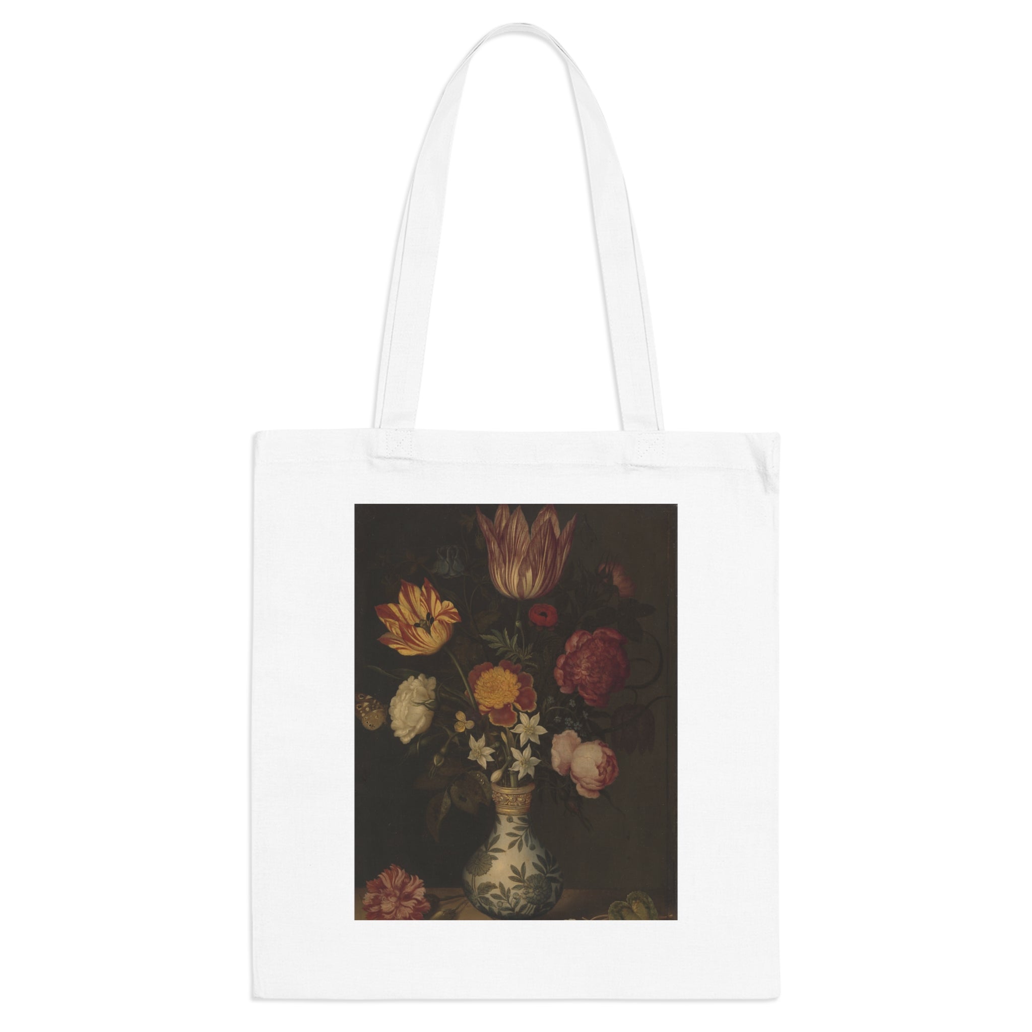 Art Tote Bag – Still Life with Flowers in a Wan-Li Vase