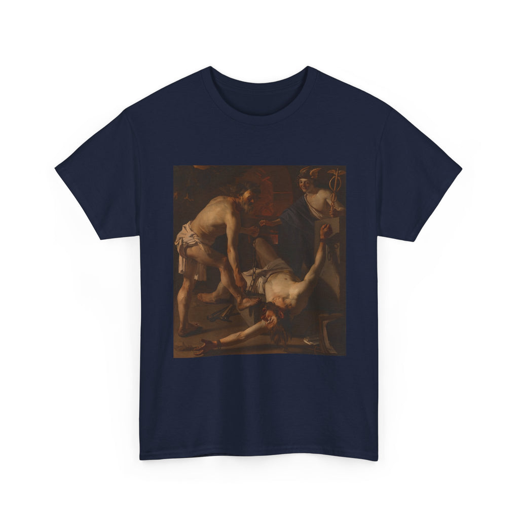 Art Tee – Prometheus Being Chained by Vulcan