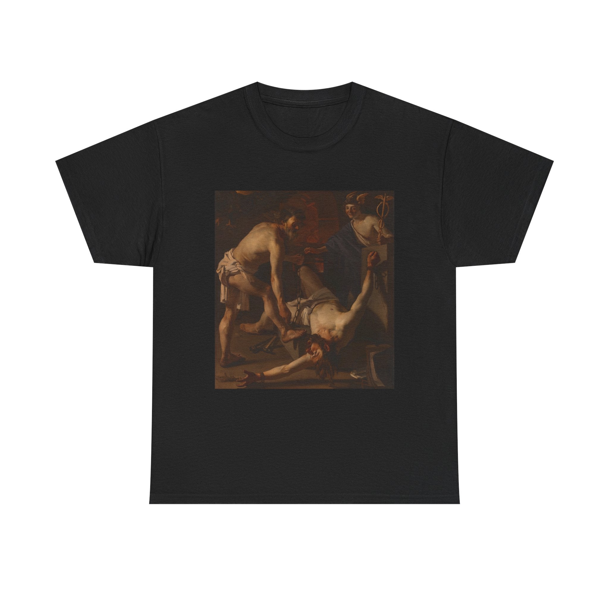 Art Tee – Prometheus Being Chained by Vulcan