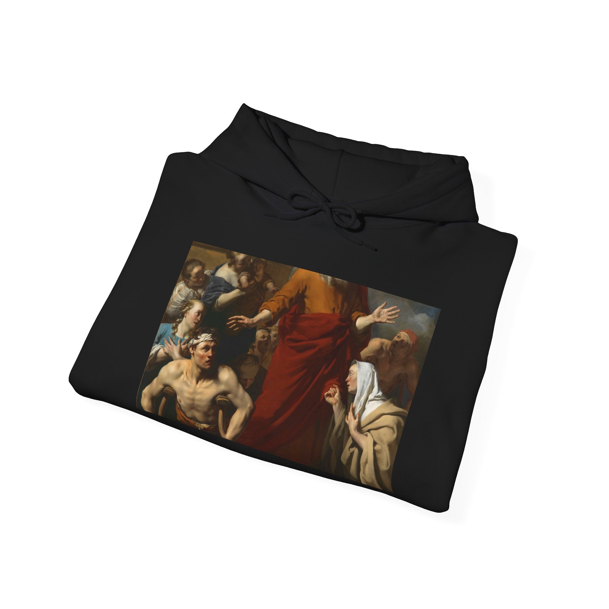 Art Hoodie – Paul healing a man who could not walk