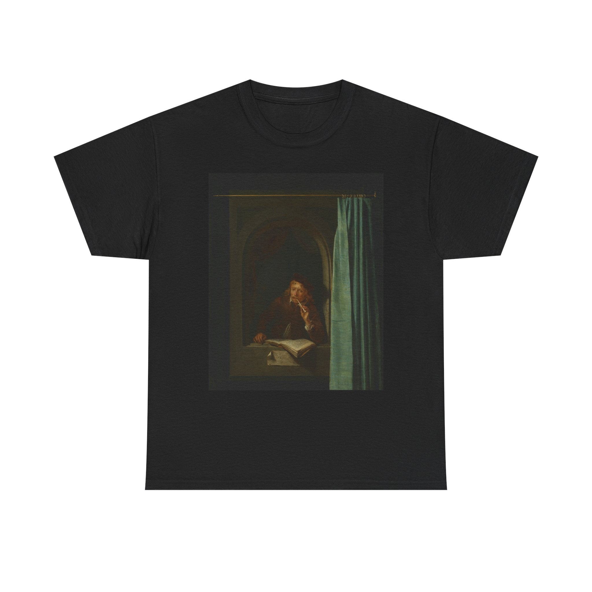 Art Tee – Man Smoking a Pipe