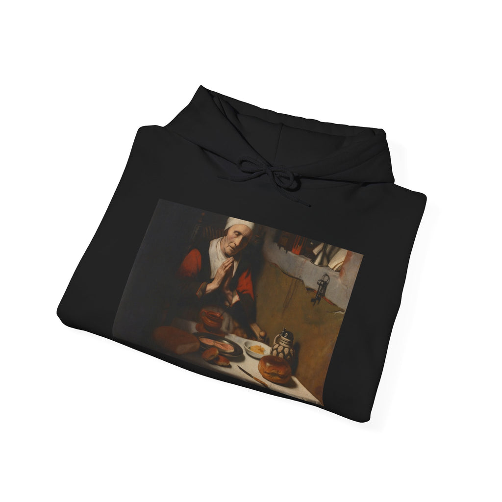Art Hoodie – Old Woman Saying Grace, Known as ‘The Prayer without End’