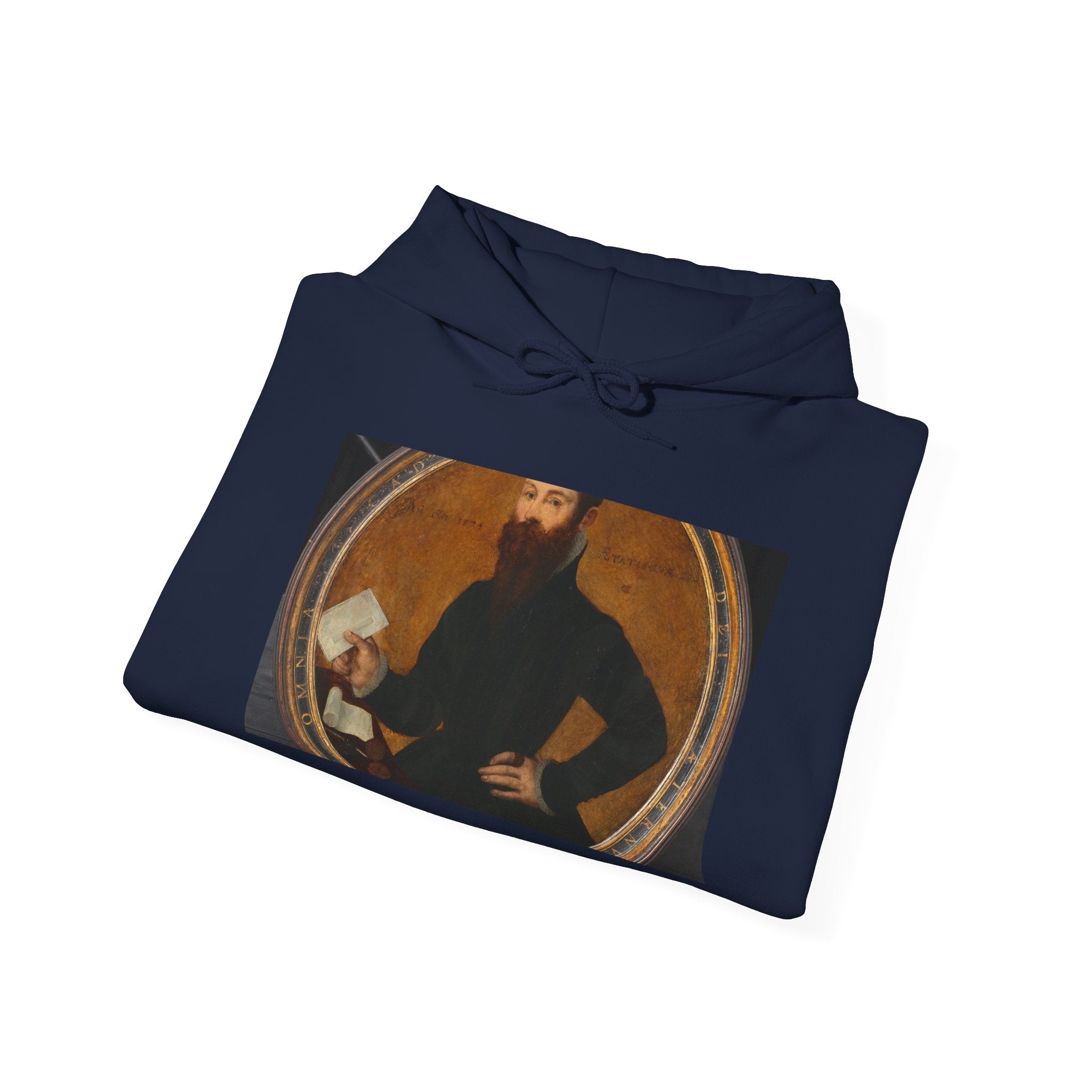 Art Hoodie – Portrait of Adam Wachendorff, with a Putto Blowing Bubbles