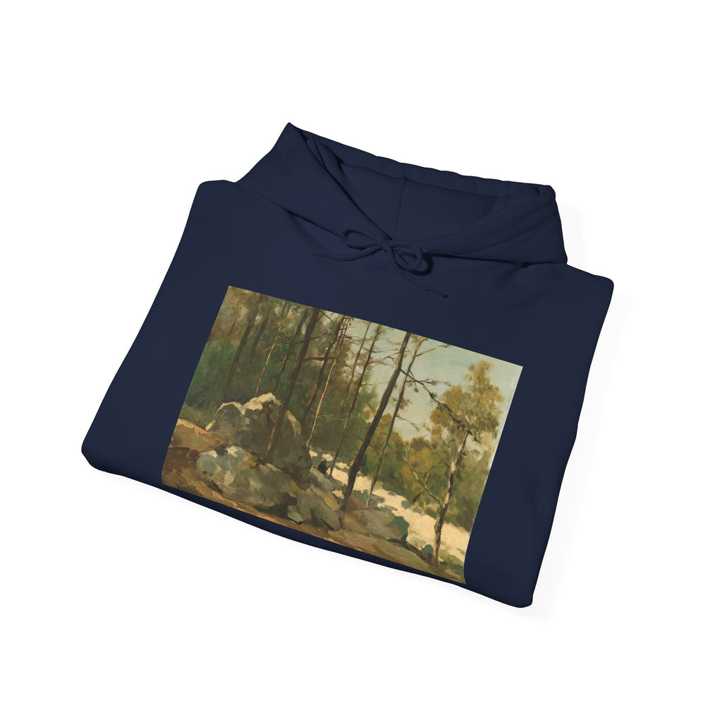 Art Hoodie – Wooded View near Barbizon