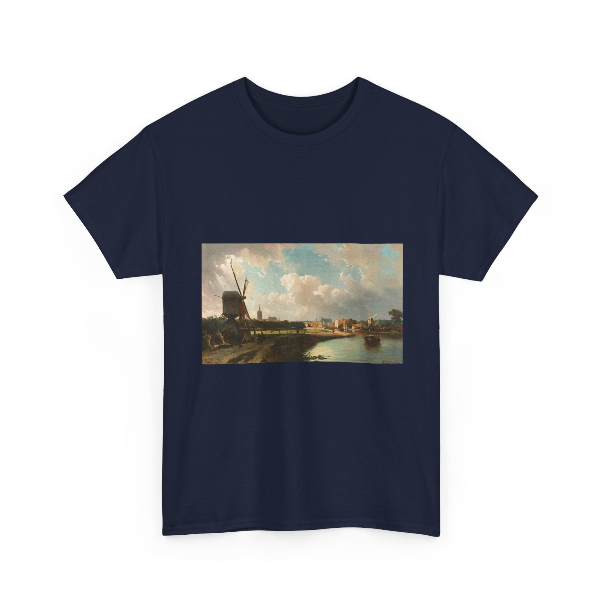 Art Tee – View of The Hague from the Delftse Vaart in the Seventeenth Century