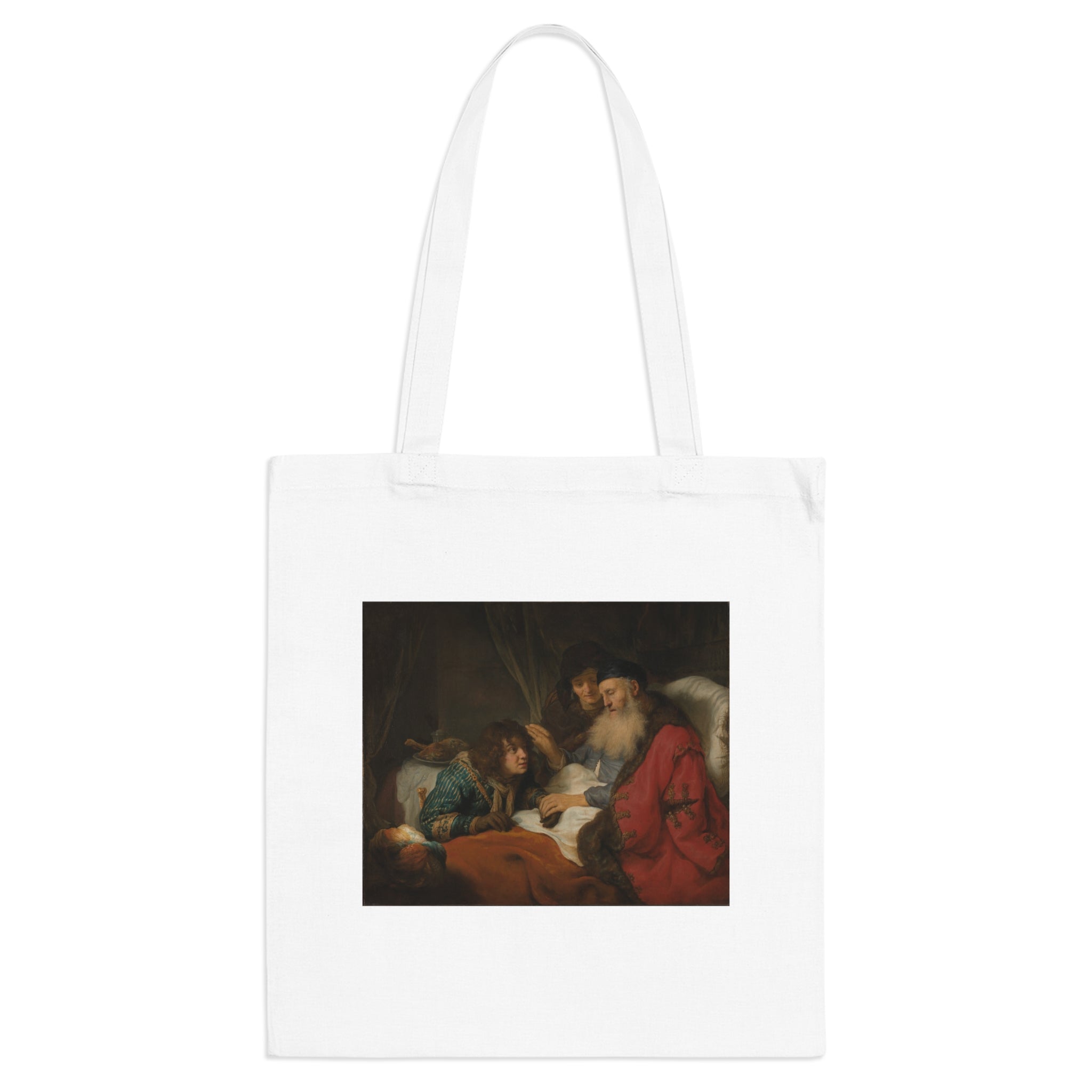 Art Tote Bag – Isaac Blessing Jacob
