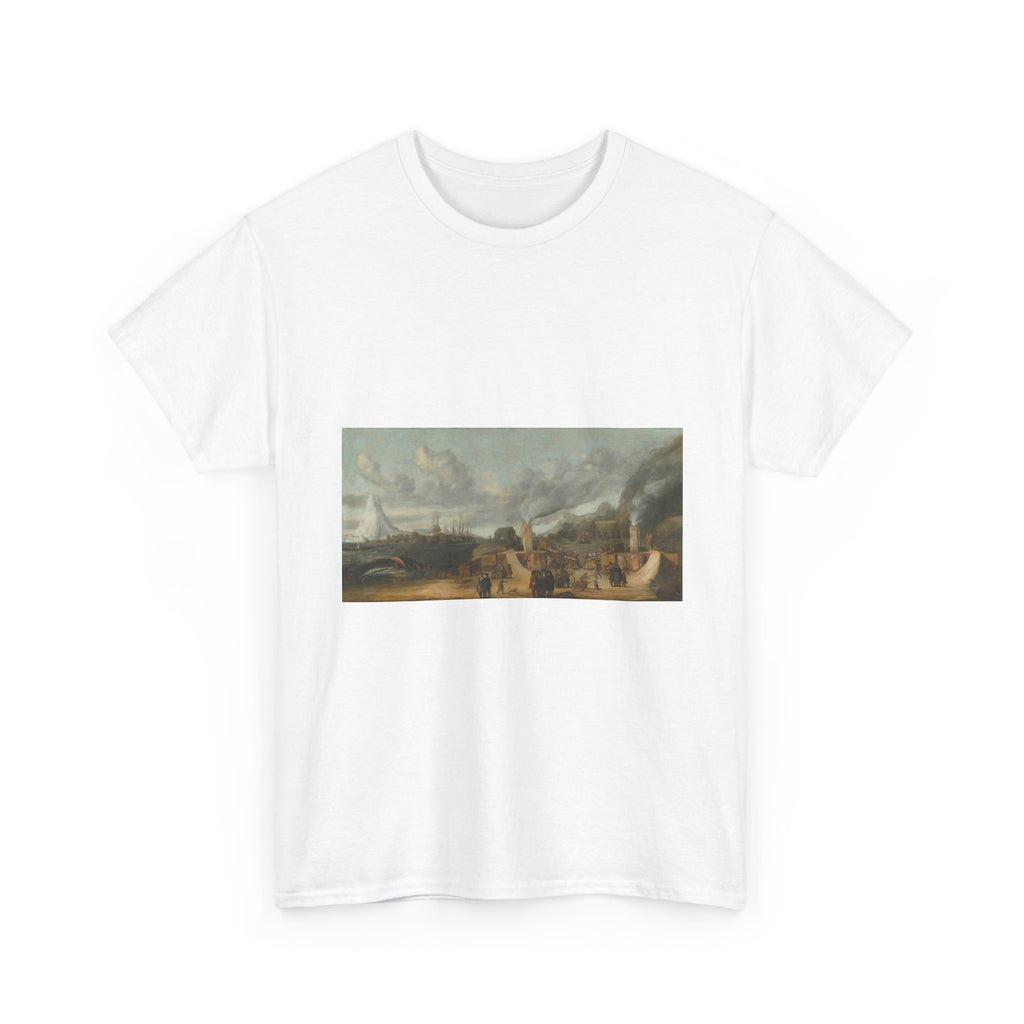 Art Tee – The Whale-oil Refinery near the Village of Smerenburg