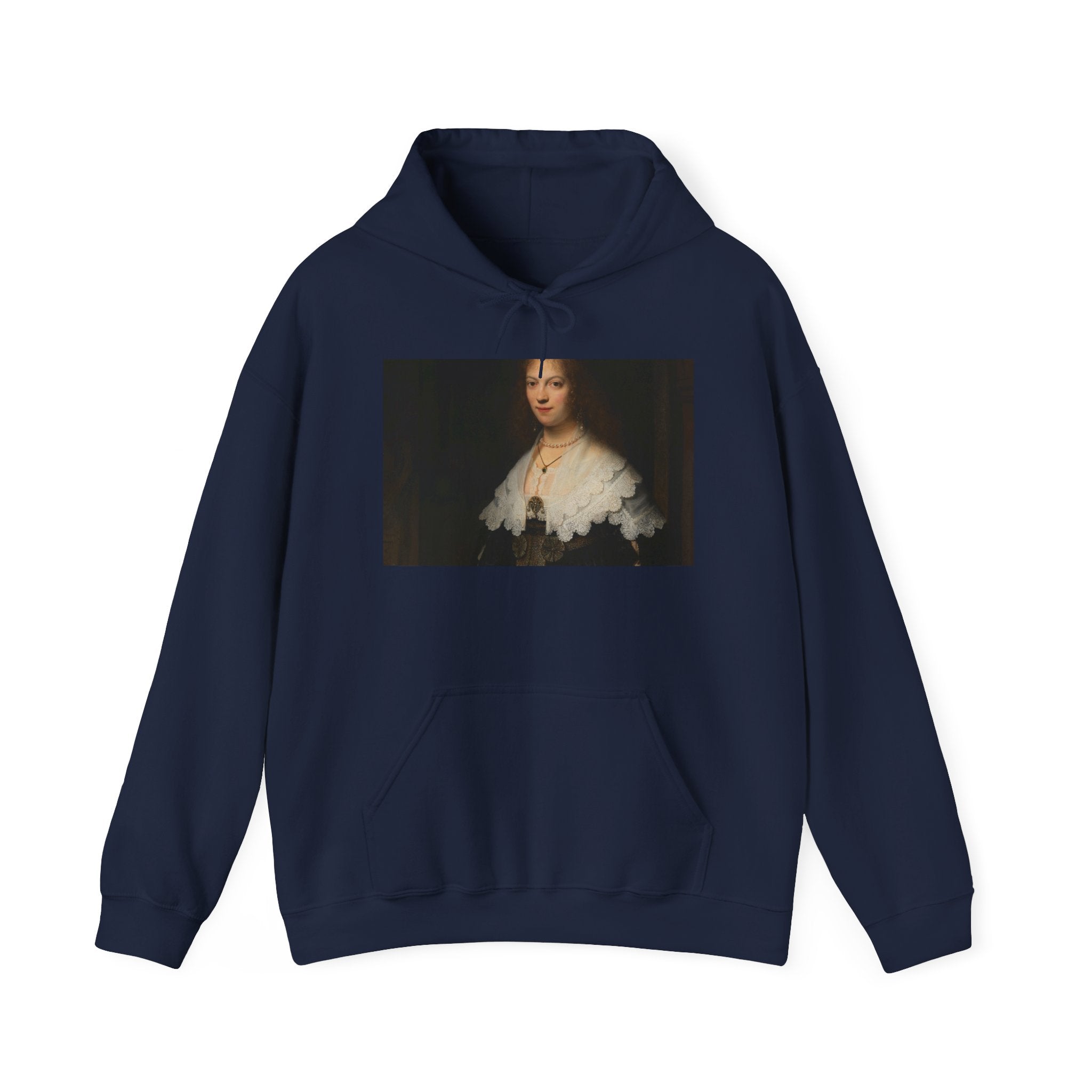 Art Hoodie – Portrait of a Woman, Probably Maria Trip (1619-1683)