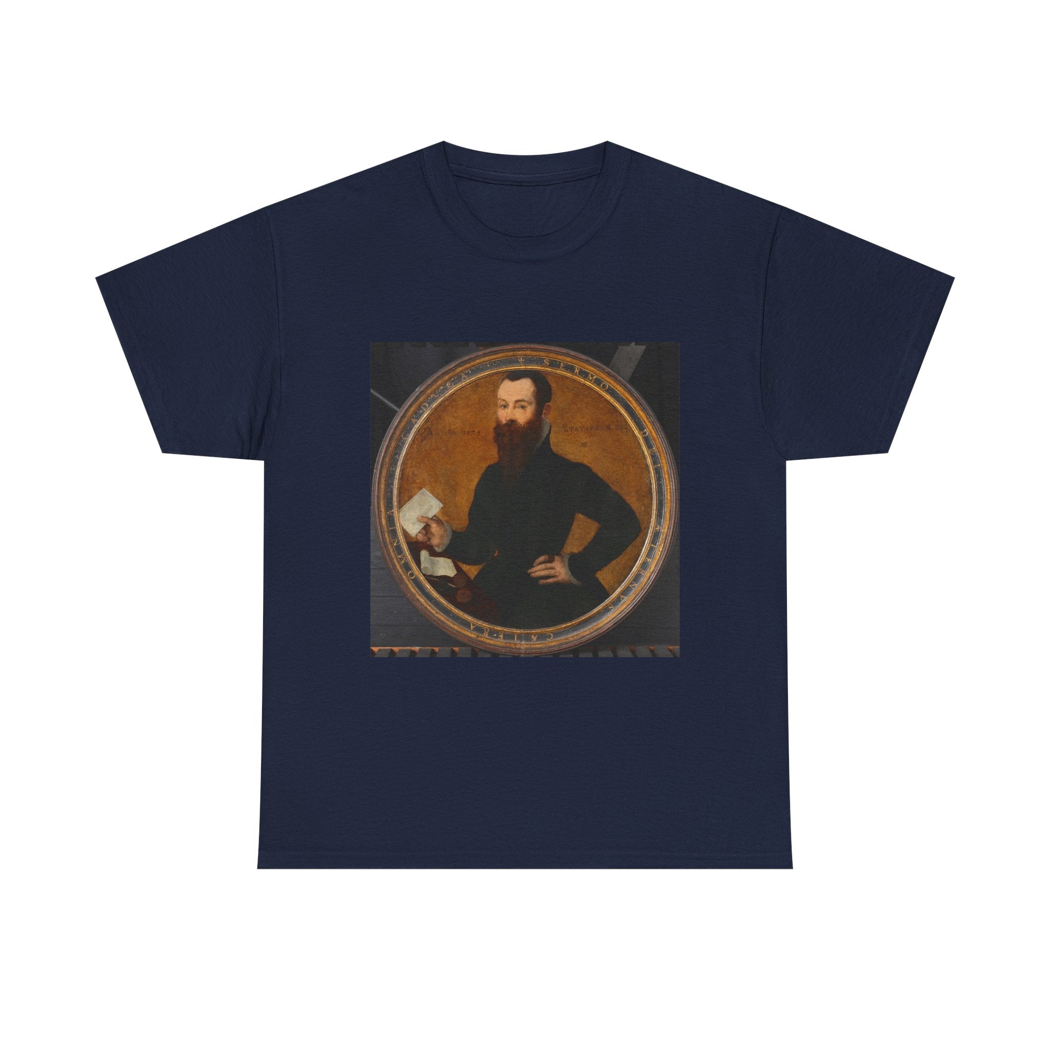Art Tee – Portrait of Adam Wachendorff, with a Putto Blowing Bubbles